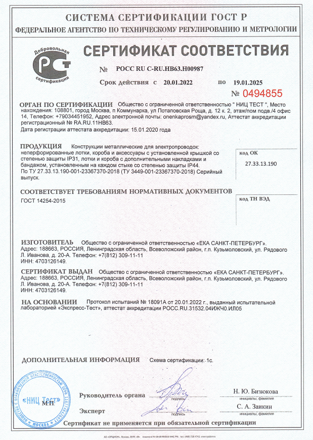 Степень защиты IP